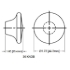 Picture of 36--PPK2 KNOB PEEK PAK