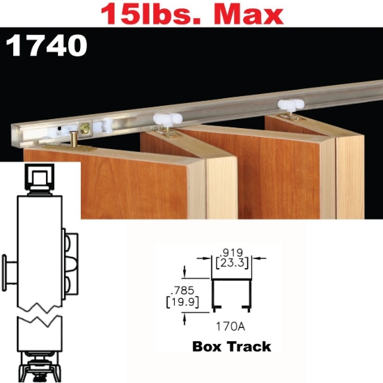 Picture of 1740 Multi-Fold Interior Shutter Hardware