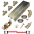 Picture of 134F602H 134FHD 2-Door Ball Bearing Hardware Set, 60" 5/0 [1524mm] Track Length