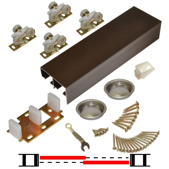 Picture of 138F722B 72" 2 DR BRONZE-1125 HGR