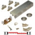Picture of 138F482H 138F 2-Door Ball Bearing Hardware Set, 48" 4/0 [1219mm] Track Length