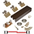Picture of 138S482B 138F 2-Door Side Mount Ball Bearing Hardware Set, 48" 4/0 [1219mm] Bronze Track Length