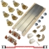 Picture of 22229614 2222 4-Door Hardware Set, 94" 7/10 [2388mm] Track Length