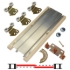 Picture of 2222 30" 2-Door Hardware Set, 75lbs. [34kg] Door