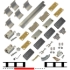 Picture of 200WG721 200WG 36" 1-Door Hardware Set