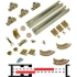 Picture of 10BP1442 100BP 48" (1-3/4") x 2-Door Bypass Pocket Door Hardware Set