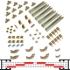 Picture of 10MC0963 100MC 24" (2-1/4") x 6-Door Tri-Pass Pocket Door Hardware Set