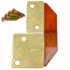 Picture of 1605S3WT HINGE BRASS/WDTN(DRYWALL)