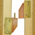 Picture of 1606S3WT HINGE BRASS/WDTN BULK