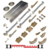 Picture of 134SS482 134FSSC 2-Door Side Mount Soft Operating Hardware Set, 48" 4/0 [1219mm] Track Length