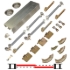 Picture of 138S602S 138FSMSC 2-Door Side Mount Soft Operating Hardware Set, 60" 5/0 [1524mm] Track Length
