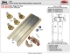 Picture of 22227214 2222 2-Door Hardware Set, 71" 5/11 [1803mm] Track Length