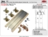 Picture of 2222 36" 2-Door Hardware Set, 75lbs. [34kg] Door