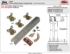 Picture of 2204F 30" 2-Door Hardware Set, 75lbs. [34kg] Door