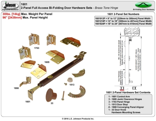 Picture of 1601824P 180 BI-FOLD SET 18-24