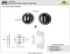 Picture of 121BLK DUMMY LOCK BLACK