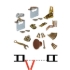 Picture of 1131FD35 3/4" SIDE MT 2DR L/HINGES