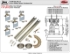Picture of 11S60218 111SM 2-Door Side Mount Hardware Set, 1-1/8" (29mm) Door, 60" 5/0 [1524mm] x 2 Track Length