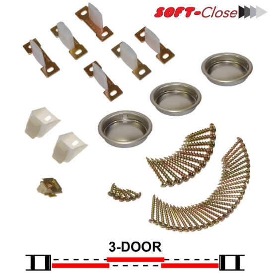 Picture of 1031SC03 SOFT CLOSE 3DR BYPASS BAG