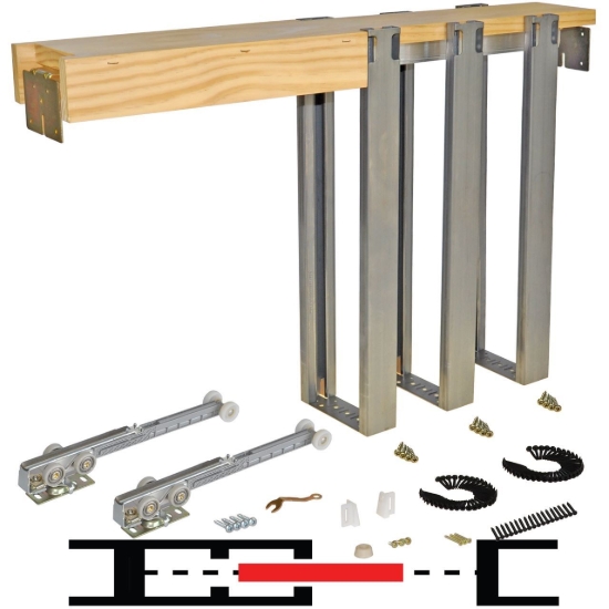 Picture of 1564080S 1560SC 48" x 96" Soft-Close Pocket Door Frame