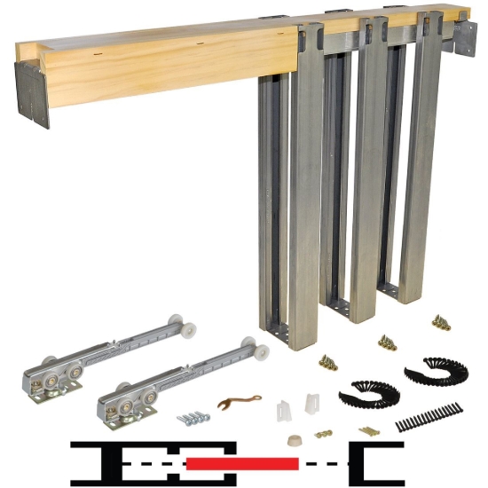 Picture of 153670SC 1500SC Series 42" x 84" Soft-Close Pocket Door Frame