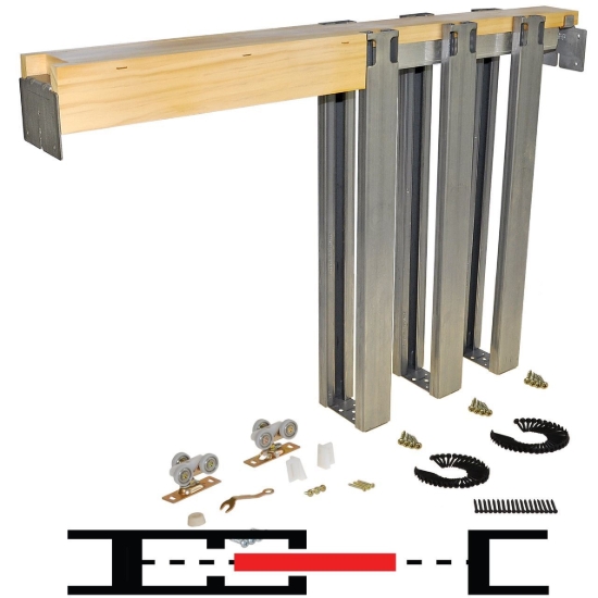 Picture of 154070HD 1500HD Series 48" x 84" Pocket Door Frame