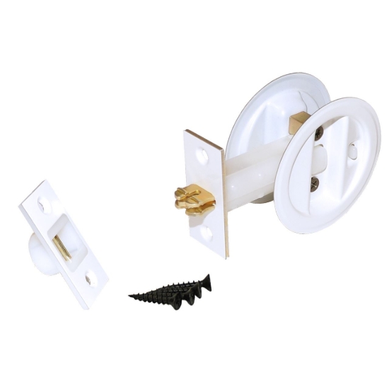 Picture of 1521-WHT PRIVACY LOCK WHITE