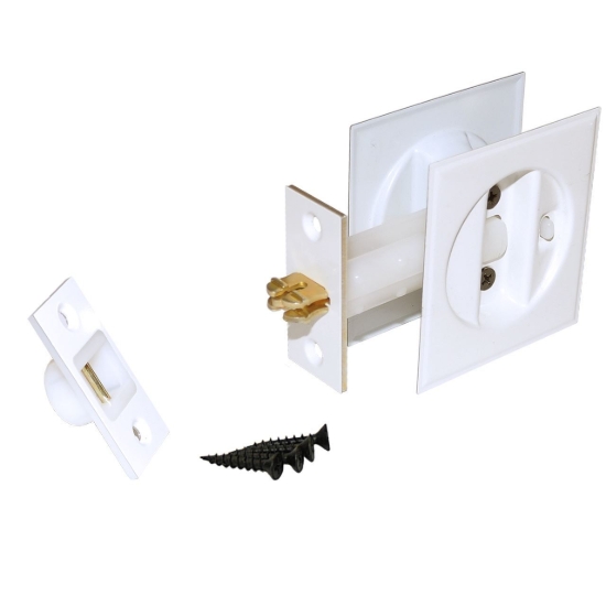 Picture of 1522WHT1 SQ PDF PRIV LOCK WHITE