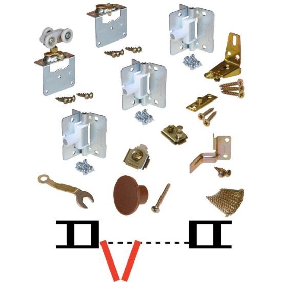 Picture of 1131FD38 1 3/8" SIDE MT 2 DR BAG
