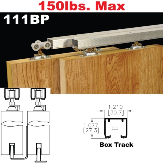 Picture of 111BP Bypass Pocket Door Hardware