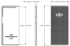 Picture of 2082PLBG 200WM BLACK END CAP SET