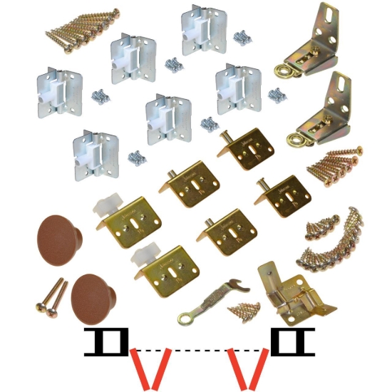 Picture of 17313803 1738 4 DR PARTS PKG