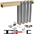 Picture of 20605080 2060 Series 60" x 96" Pocket Door Frame