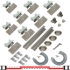 Picture of 20120434 200SM 4-Door Side Mount Hardware Set, 1-3/4" [44mm] Door, 120" 10/0 [3048mm] x 2 Track Length