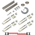 Picture of 200722DS 200SDSC 2-Door Soft Operating Hardware Set, 72" 6/0 [1829mm] x 2 Track Length