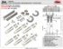 Picture of 2001443S 200SDSC 3-Door Soft Operating Hardware Set, 144" 12/0 [3658mm] x 2 Track Length
