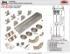 Picture of 118F964H 118F 4-Door Hardware Set, Ball Bearing Hanger, 96" 8/0 [2438mm] Track Length