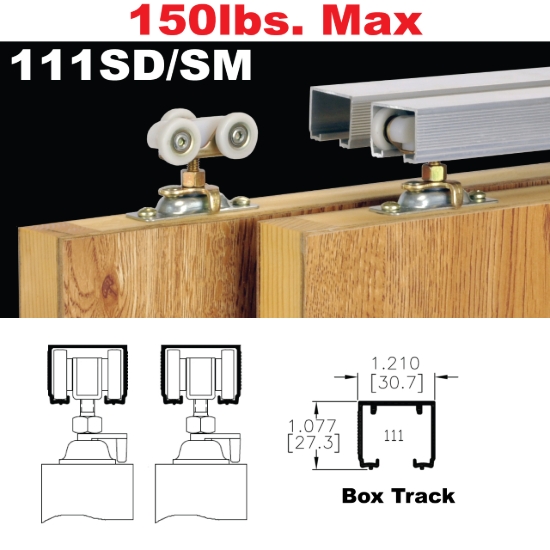 Picture of 111SD Sliding Bypass Door Hardware