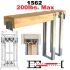 Picture of 1562 Series Bypass Pocket Door Frames