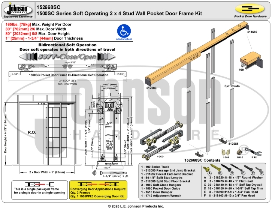 Picture of 152668SC 2/6X6/8 PDF W/SOFT CLOSE