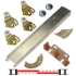 Picture of Copy of 2200602D 2200 2-Door Hardware Set, 59" 4/11 [1499mm] Track Length
